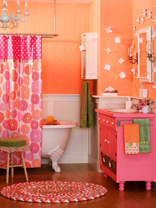 Inspiring Pink Bathroom Designs For You.