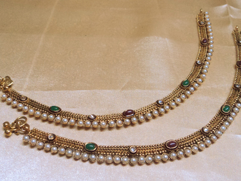 Exclusive anklet designs for Indian women. | blogforall
